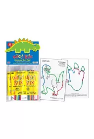 Woskowe sznureczki Party Dino Wikki Stix