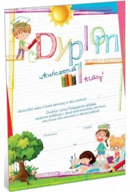 Dyplom uko�czenia 1 klasy