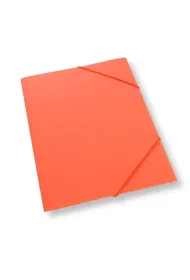 Penword Teczka A4 z gumk� plastikowa pomara�czowa