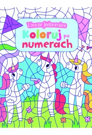 Urocze jednoro�ce. Koloruj po numerach