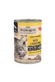 Wiejska Zagroda Karma mokra dla psa Indyk z jagnicin (dorosy) 400 g