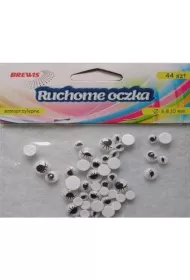 Brewis Ruchome oczka z rz�sami 44 szt.
