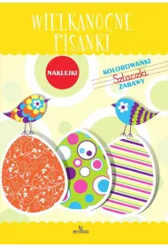 Wielkanocne pisanki. Kolorowanki, szlaczki, zabawy