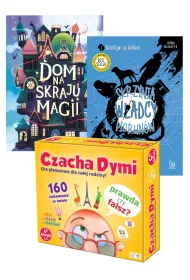 Pakiet: Dom na skraju magii, Skrzynia W�adcy Piorun�w. Detektywi na k�kach. Tom 1, Czacha dymi