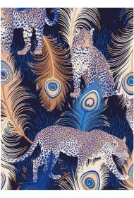 Museums & Galleries Karnet B6 z kopert� Leopards