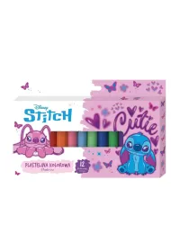 Plastelina Stitch Pink 12 kolor�w
