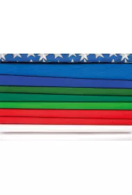 Happy Color Bibu�a marszczona MIX �WI�TA, 8 kolor�w, 25x200 cm, 10 rolek 25 x 200 cm, 8 kolor�w