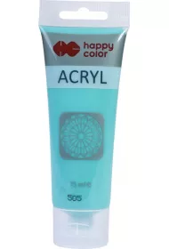 Happy Color Farba akrylowa pastelowa zielona 75ml