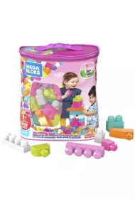 Fisher Price Mega Bloks 60 el. Torba rowa