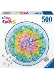 Puzzle 500 el. Paleta kolorw: ciacho Ravensburger