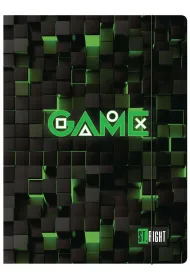 St. Majewski Teczka z gumk� A4 Green Game