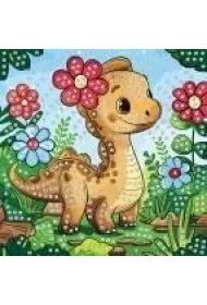 Mozaika piankowa Dino 25x25 cm FUN&JOY Titanum