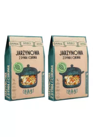 Dania Babci Zosi Zupa jarzynowa z dyni Zestaw 2 x 75 g