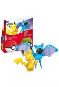 Mega Pokemon Pokeball Pikachu i Zubat HXP12