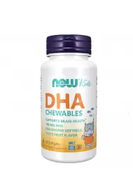 Now Foods DHA Kid`s 100 mg Suplement diety 60 kaps.
