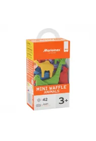 Puzzle Mini Waffle 42 el. Zwierz�ta Marioinex