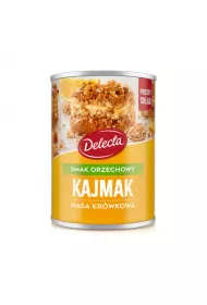 Delecta Kajmak masa krwkowa o smaku orzechowym 400 g