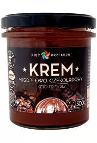Pi�� Przemian Krem migda�owo - czekoladowy bez dodatku cukr�w bezglutenowy keto 300 g