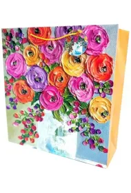Fresh Torebka ozdobna matowa Pszczo�y 35x37x12cm