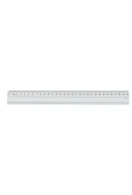 Leniar Linijka aluminiowa antypo�lizgowa 30 cm