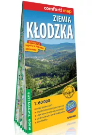ZIEMIA K�ODZKA MAPA TURYSTYCZNA 1:60 000 laminat 2018