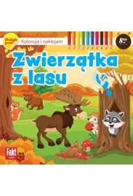 Zwierz�tka z lasu Koloruj� i naklejam