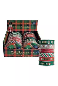Interdruk Wst��ka rypsowa 3m Christmas (12 szt)