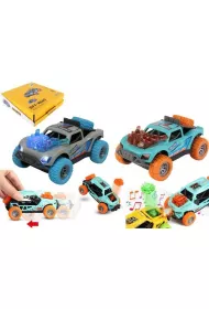 Samochodzik teren�wka z klekocz�cym silnkiem mix Pro Kids