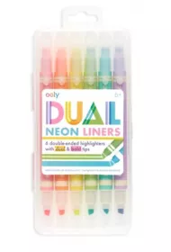 Ooly Flamastry neonowe Dual Liner 6 szt.