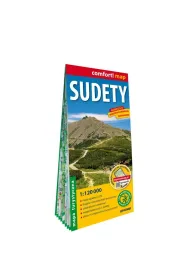 Sudety mapa turystyczna 1:120 000 laminat 2025