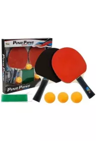 Paletki do Ping Ponga + siatka LeanToys
