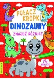 Dinozaury. Po��cz kropki, znajd� r�nic�