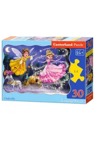 Puzzle 30 el. Cinderella Castorland