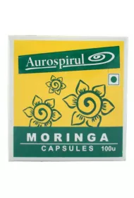 Aurospirul Moringa Przeciwutleniacz Suplement diety 100 kaps.