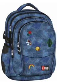 St. Majewski Plecak szkolny St.Right BP-01 Jeans&Badges