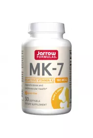Jarrow Formulas Witamina K2 MK7 180 mcg Suplement diety 30 kaps.