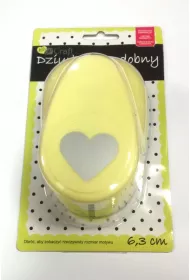 Dalprint Dziurkacz ozdobny serce 6,3cm