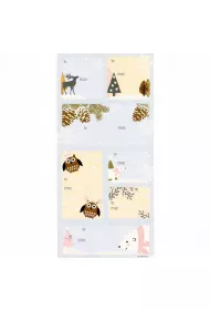 incood. Naklejki do podpisywania prezent�w 10,5x21,5cm