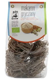 Bio Kontynenty Makaron gryczany gniazda wst��ki 250 g Bio