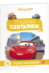 Disney uczy. Auta. Przygoda z Czytaniem. Czytam samodzielnie