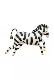 PartyDeco Balon foliowy Zebra 115x85cm
