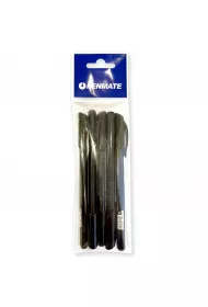 D�ugopis Flexi Trio Jet Penmate czarny czarny 5 szt.