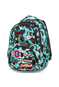 Coolpack Badges Plecak Dart L Camo Blue