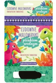 Malowanki z pisakiem wodnym. Fantastyczne stworzenia