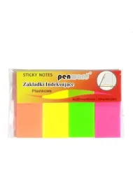 Penword Zak�adki indeksuj�ce plastikowe 20x50mm 160 szt.