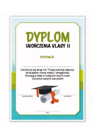 LearnHow Dyplom A4 ukoczenia klasy drugiej 30szt