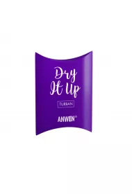 Anwen Dry It Up turban do wosw Fioletowy