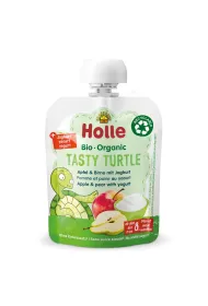 Holle Mus Smaczny ��wik (jab�ko - gruszka - jogurt) od 8 miesi�ca 85 g Bio