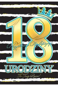 Henry KARNET URODZINY 18 A5 Z KOP ZLOC PRISON BLUE HE