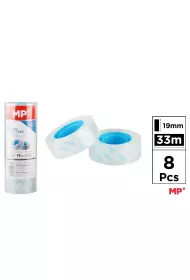 Mp Main Paper Tama samoprzylepna przezroczysta 19mmx33m (8szt)